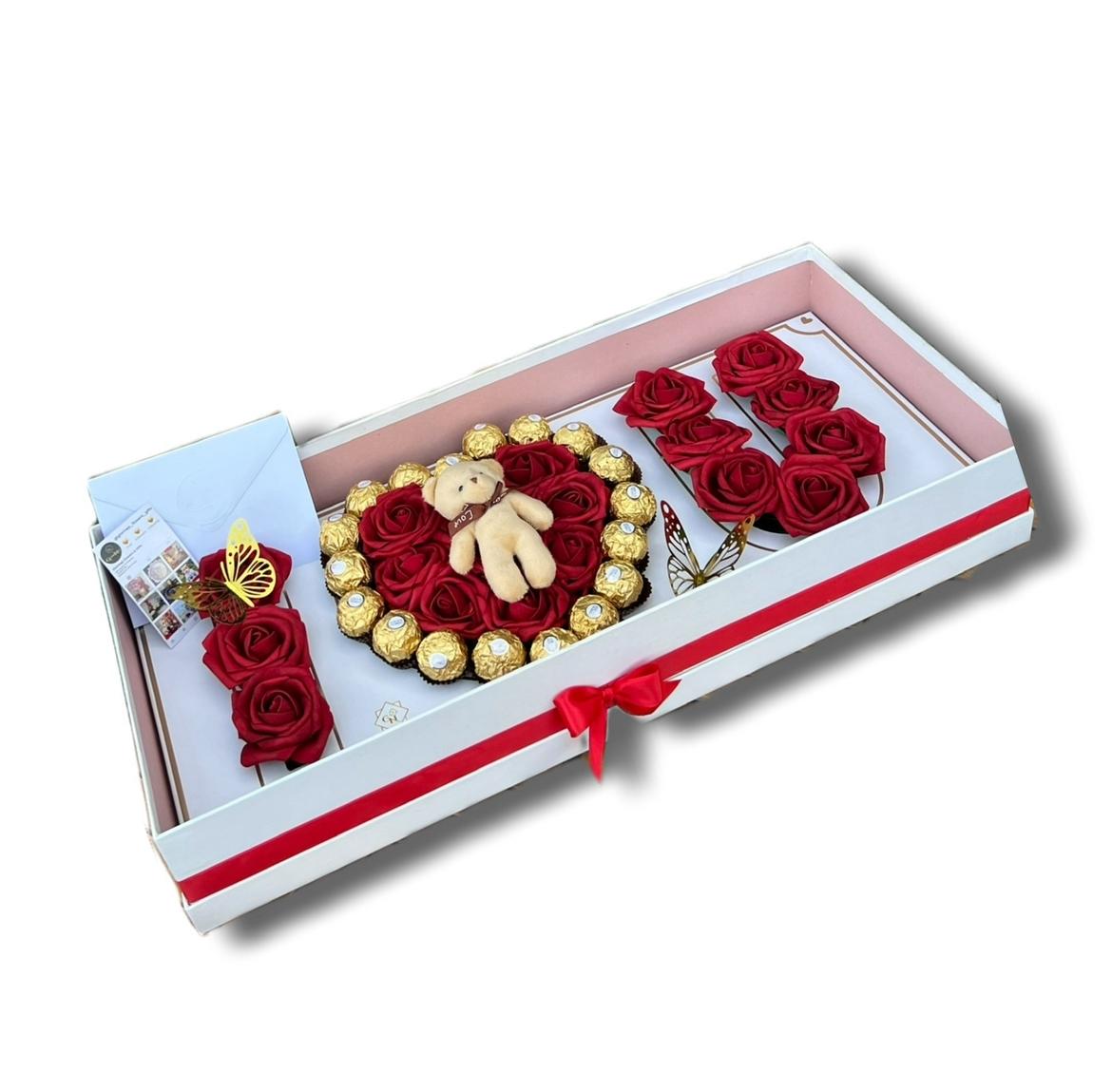 Red Foam Roses