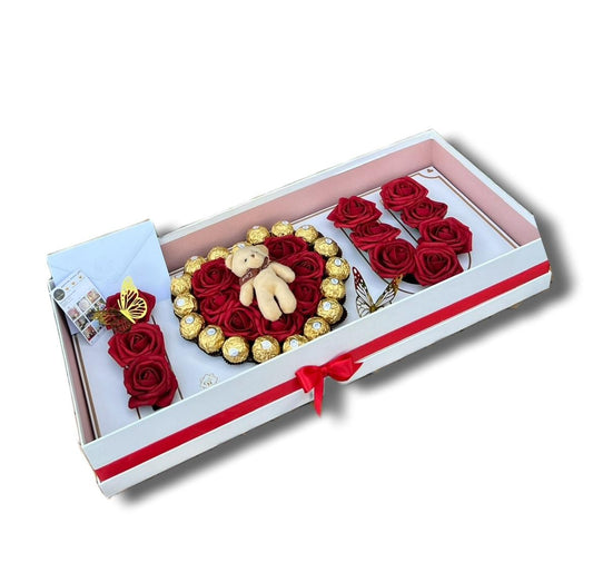 Red Foam Roses